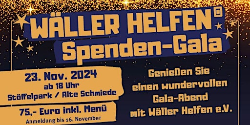 Imagem principal do evento Wäller Helfen Weihnachts - Spenden Gala 2024