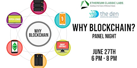 Why Blockchain? | Panel Discussion and Workshop primary image