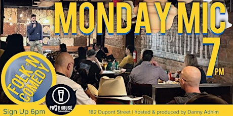 Image principale de Comedy Mondays at Pour House