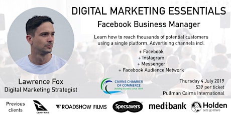 Digital Marketing Essentials - Facebook Business Manager primary image