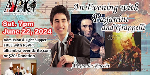 Immagine principale di An Evening with Paganini and Grappelli 