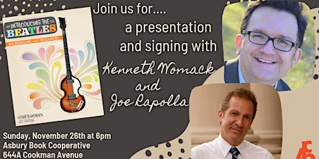 Presentation and Signing with Kenneth Womack and Joe Rapolla primary image
