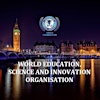 Logo van World Education, Science and Innovation Org.
