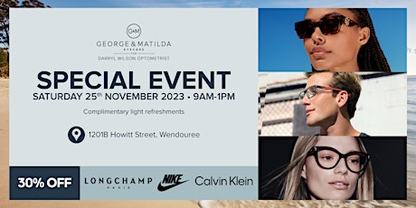 Calvin Klein, Longchamp & Nike Eyewear VIP Event primary image
