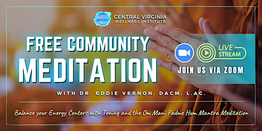 Free Community Meditation (Virtual/Online Event) primary image
