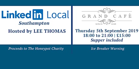 Linkedin Local Southampton at The Grand Cafe primary image