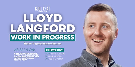 Lloyd Langford | Work In Progress primary image