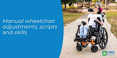 Imagem principal do evento Manual wheelchair adjustments/scripts/skills WA