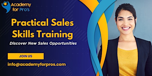 Practical Sales Skills 1 Day Training in Kelowna primary image