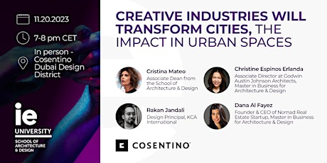 Imagen principal de “Creative Industries will transform cities, the impact in urban spaces”