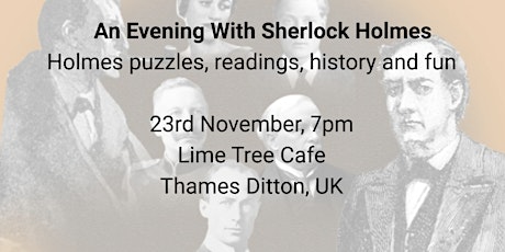 An Evening With Sherlock Holmes primary image