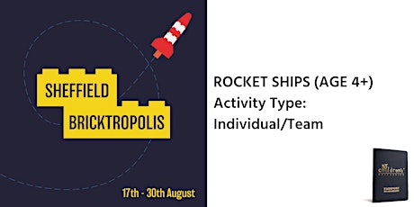 Image principale de Sheffield Bricktropolis: Rocket Ships (4+) - Disability Group
