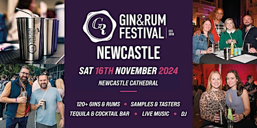 Gin & Rum Festival - Newcastle - 2024 primary image