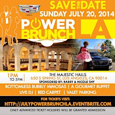 #PowerBrunchLA A Red Carpet Event Presented By Cadillac primary image