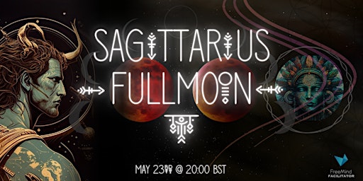 Imagem principal do evento Sagittarius - Full Moon Medicine