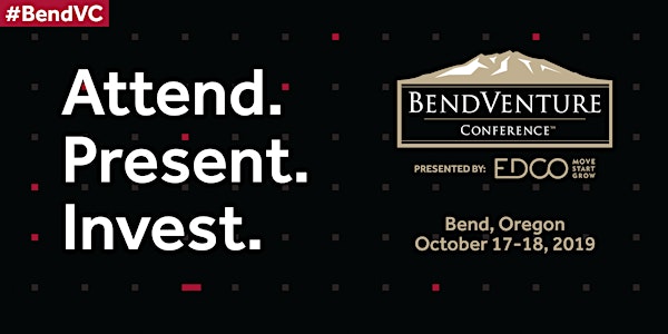 2019 Bend Venture Conference
