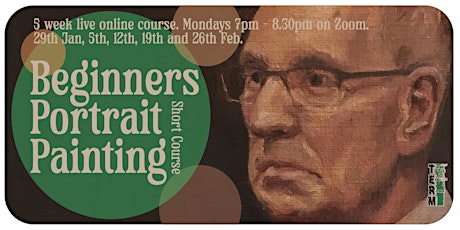 Beginners Portrait Painting - A short course led by Joe Kiney Whitmore primary image