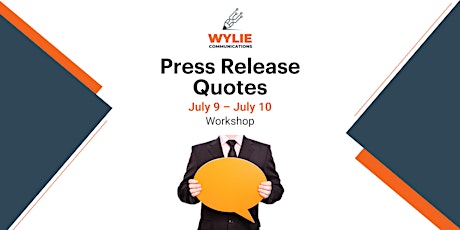 Hauptbild für Press release quotes-writing workshop