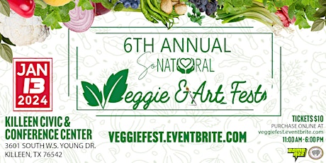 6th Annual So Natural Veggie & Art Fest primary image