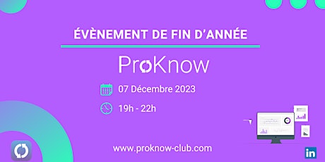 Afterwork de fin année - ProKnow club