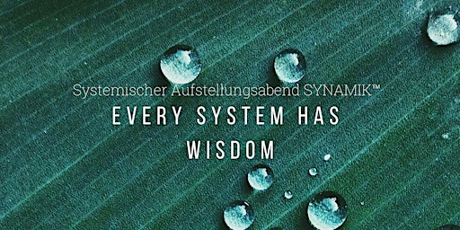 Systemischer Aufstellungsabend SYNAMIK™ mit Marcel Hübenthal primary image