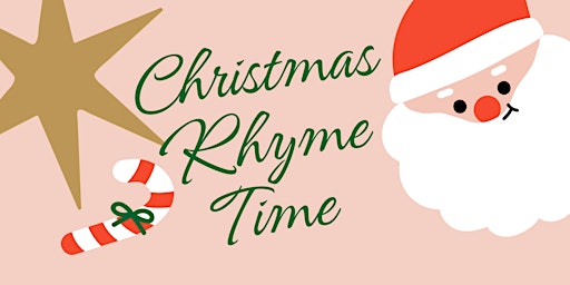 Christmas Rhyme Time with Santa Visit  @ Lea Bridge Library primary image