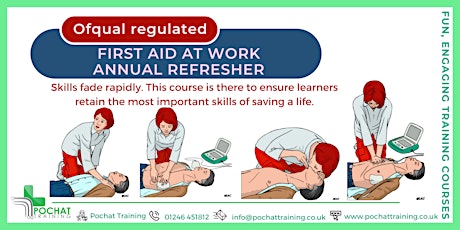 First Aid at Work Annual Refresher (RQF)