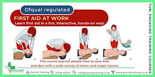 QA Level 3 Award in First Aid at Work (RQF)  primärbild