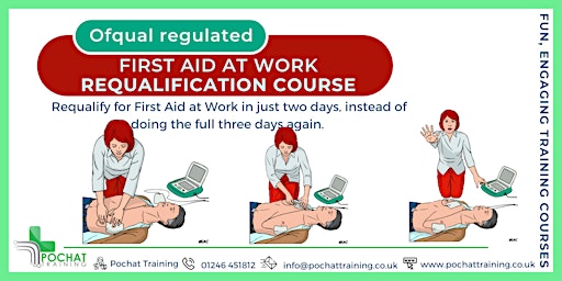 QA Level 3 Award in First Aid at Work (RQF) Requalifying course  primärbild