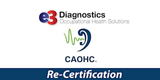 Primaire afbeelding van CAOHC Re-certification - Richmond, VA