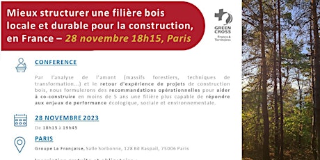 Image principale de Structuration d’une filière bois d'œuvre bas-carbone en France