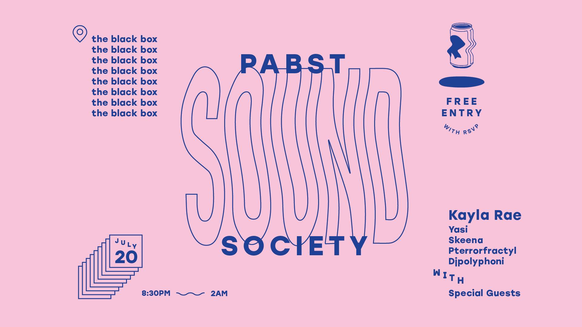 Pabst Sound Society presents Kayla Rae w/ special guests