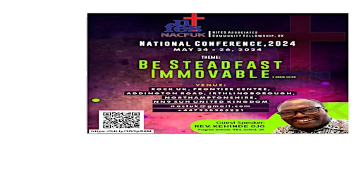 Imagem principal do evento NACFUK National Conference 2024
