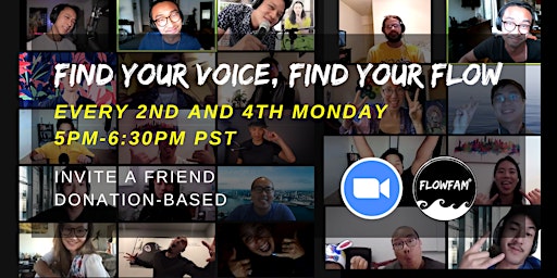 FlowFam Presents: Find Your Voice, Find Your Flow primary image