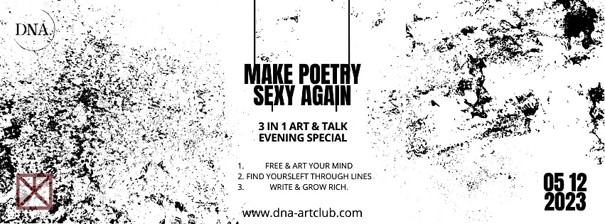 Make Poetry Sexy Again – 3-in-1 Workshops Special