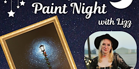 Imagem principal do evento Paint Night w/ Lizz at Pilots Cove Cafe!