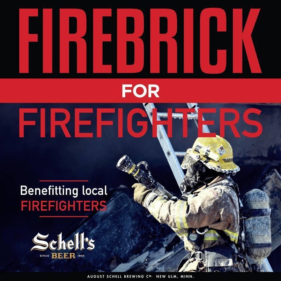 Firebrick for Firefighters at Skinner's Pub & Eatery