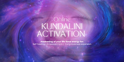 Hauptbild für Kundalini Activation - Online group session with Lauriane