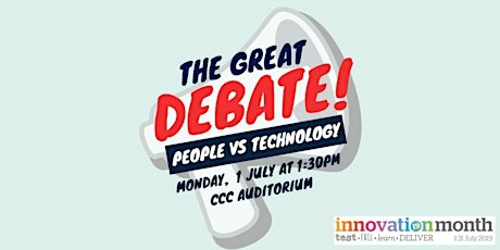 Innovation Month: The Great SES Debate - People vs Technology primary image