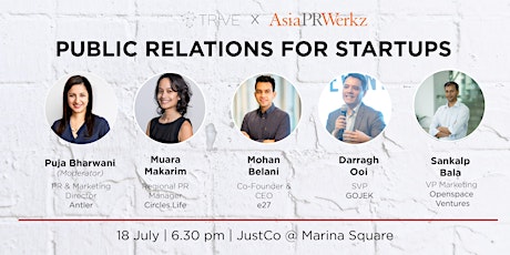 Panel Discussion: Public Relations for Start-ups primary image
