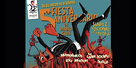 Imagen principal de Fiesta 5º Aniversario Diablo Club