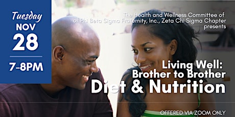 Imagen principal de Living Well: Brother to Brother - Diet and Nutrition