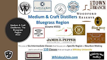 Medium and Craft Distilleries; Bluegrass Region B.Y.O.B.(Course #322)