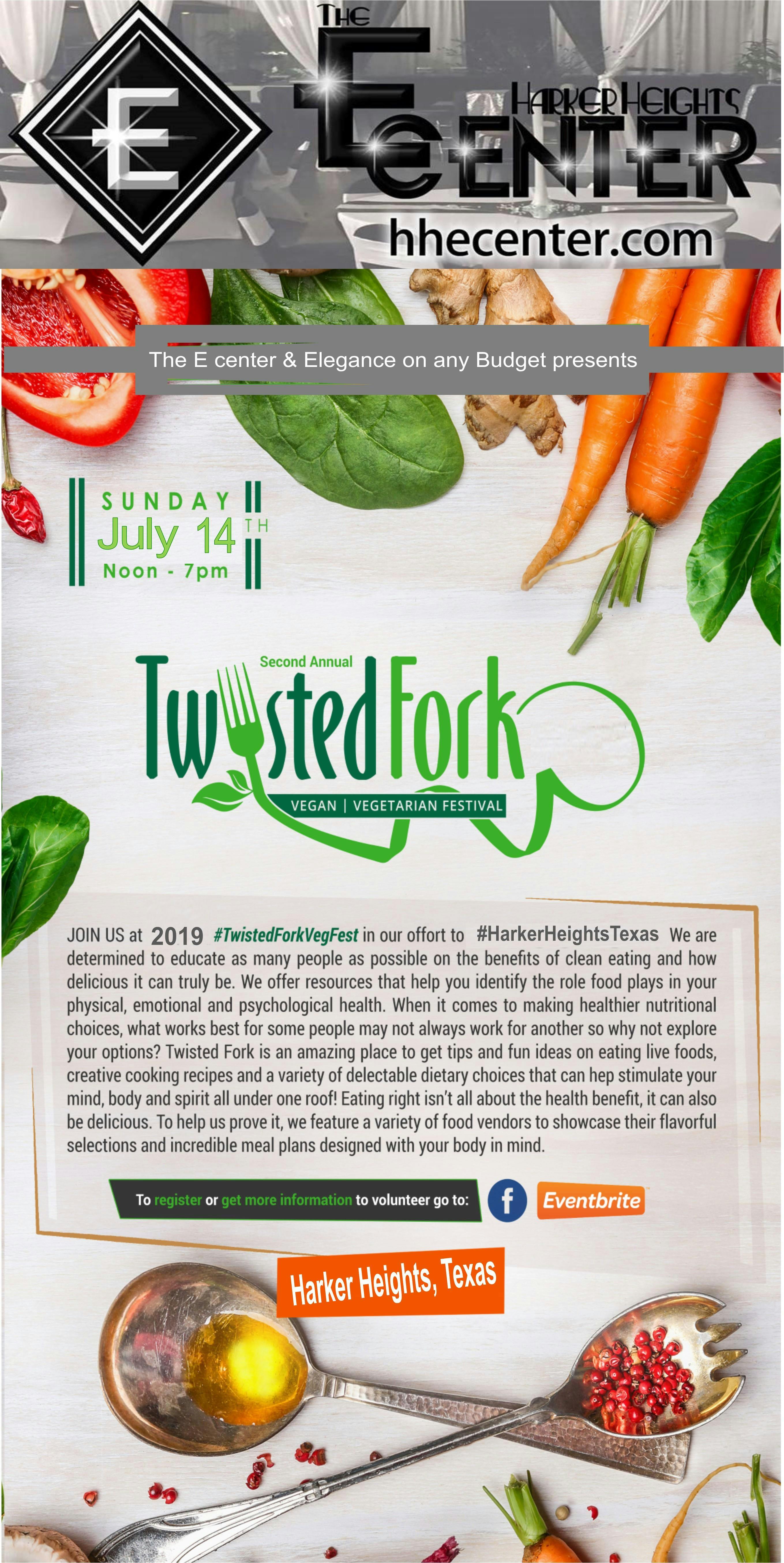 Twisted Fork - Vegan/Vegetarian Festival Harker Heights Texas