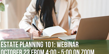 Estate Planning 101: Fall Webinar