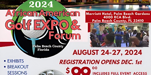 AFRICAN AMERICAN GOLF EXPO AND FORUM primary image
