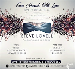 Live It, Breathe It presents One Night With Steve Lovell: A Soul & R&B Show primary image