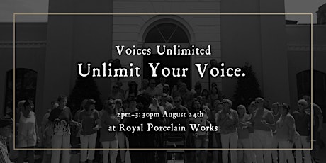 Unlimit your Voice - Singing Workshop primary image