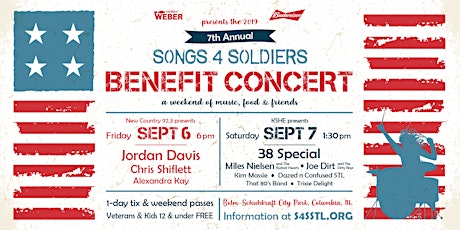 2019 Songs4Soldiers Annual Benefit Concert primary image