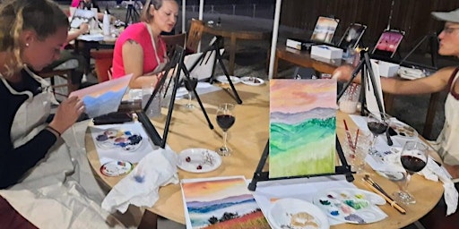 Imagen principal de Wine & Painting Night ~ Noche de Vino & Pintura